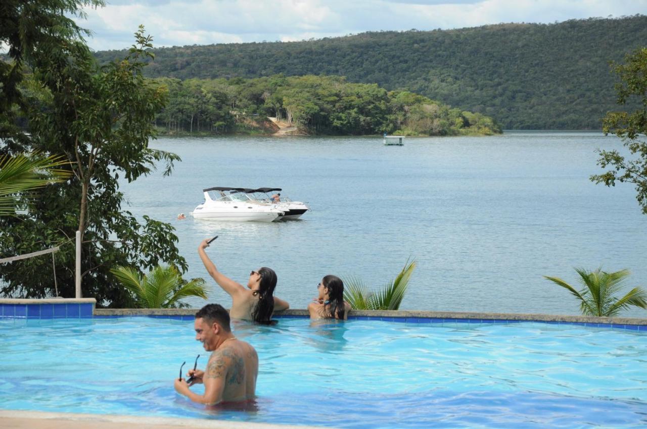 C104-AP-ALDEIA DO LAGO COM COZINHA e CHURRASQUEIRA em CALDAS NOVAS Caldas Novas Exterior foto